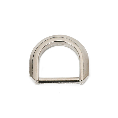 Anel D fivela bolsa anéis hardware cor prata personalizado