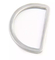 Corrente chave D Ring Handbag Strap Semi Circular do metal para a cruz - ofício do saco para o transporte de cadáveres DIY
