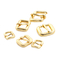 Fivela de cinto ISO9001 antiusura do quadrado do ouro da trouxa