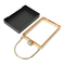 A embreagem da parte superior do OEM do ODM molda a caixa Rose Gold For Luggage Wallet Wearproof