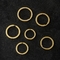O ouro liga de zinco chapeou corrosão ISO9001 antiferrugem do suporte das portas-chaves a anti