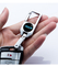 Corrente chave resistente de Carabiner dos acessórios antiferrugem duráveis de prata do Keyring do carro