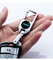 Corrente chave resistente de Carabiner dos acessórios antiferrugem duráveis de prata do Keyring do carro